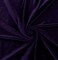 1 Yard Dark Purple Stretch Velvet Fabric for Dresses Crafts Apparel Backdrops DIY 58"/60" Width